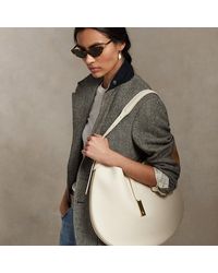 Polo Ralph Lauren - Polo Id Leather Large Shoulder Bag - Lyst