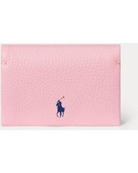 Polo Ralph Lauren - Polo Play Leather Snap Card Case - Lyst