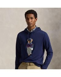 Ralph Lauren - Polo Bear Jersey Hooded T-Shirt - Lyst
