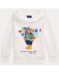 Polo Ralph Lauren - Ralph Lauren Boy's Polo Bear Fleece Hoodie - Lyst