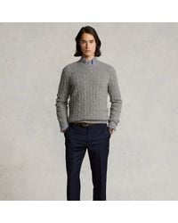Polo Ralph Lauren - Pantalon Slim Fit En Sergé De Laine - Lyst