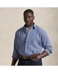 Ralph Lauren - Plaid Brushed Oxford Shirt - Lyst