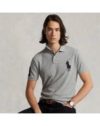 Polo Ralph Lauren - Big Pony Custom Slim Fit Mesh Polo Shirt - Lyst
