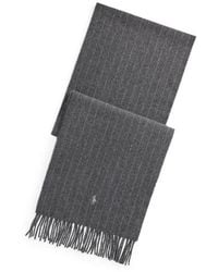 Polo Ralph Lauren - Sciarpa gessata in cashmere e lana - Lyst