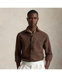 Polo Ralph Lauren - Custom Fit Linen Shirt - Lyst