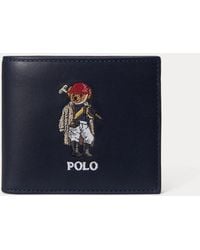 Polo Ralph Lauren - Lederbrieftasche Mit Polo Bear - Lyst