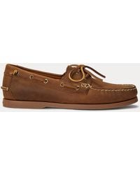 Polo Ralph Lauren - Merton Leather Boat Shoes - Lyst