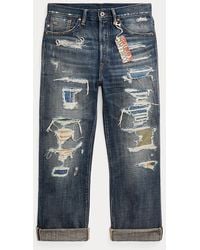 RRL - 5-Pocket-Jeans Sumter in Used-Optik - Lyst