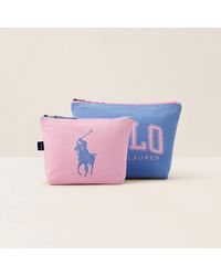 Ralph Lauren - Set di 2 pochette Polo Icon - Lyst