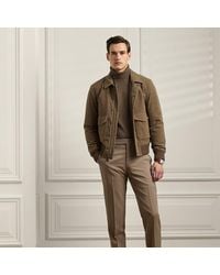 Ralph Lauren Purple Label - Ralph Lauren Gregory Hand-tailored Wool Suit Trouser - Lyst