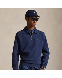 Polo Ralph Lauren - Loopback Fleece Quarter-Zip Sweatshirt - Lyst