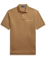 Polo Ralph Lauren - Classic Fit Logo Mesh Polo Shirt - Lyst