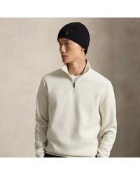 Polo Ralph Lauren - Double-Knit Quarter-Zip Pullover - Lyst