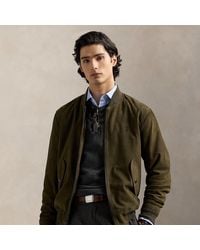 Polo Ralph Lauren - Bomberjacke Aus Wildleder - Lyst