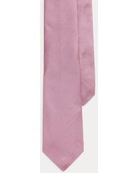Polo Ralph Lauren - Pin Dot Silk Narrow Tie - Lyst
