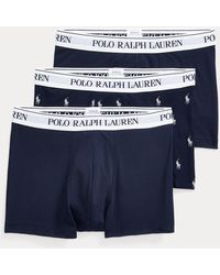 Polo Ralph Lauren - Paquete De 3 Bóxers Clásicos De Algodón - Lyst
