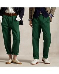 Polo Ralph Lauren - Whitman Relaxed Fit Geplooide Chino Broek - Lyst