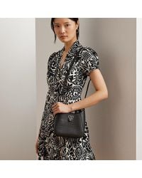 Ralph Lauren - Borsa a spalla Tanner piccola in rafia - Lyst