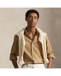 Polo Ralph Lauren - Custom Fit Linen-Blend Shirt - Lyst