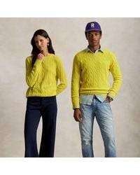 Polo Ralph Lauren - The Iconic Cable-Knit Cashmere Sweater - Lyst