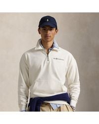 Polo Ralph Lauren - Relaxed Fit Logo Collared Sweatshirt - Lyst