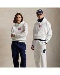 Polo Ralph Lauren - Flag Fleece Hoodie - Lyst
