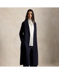 Ralph Lauren - Double-Faced Long Wool Coat - Lyst