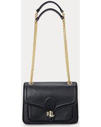 Ralph Lauren - Pebbled Small Bradley Convertible Bag - Lyst