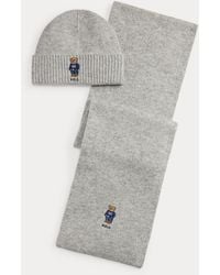 Polo Ralph Lauren - Polo Bear Beanie & Scarf Gift Set - Lyst