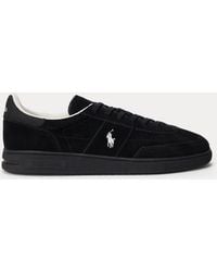 Ralph Lauren - Bedford Suede Trainer - Lyst