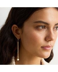 Ralph Lauren - Plated Bezel-Charm Drop Earrings - Lyst