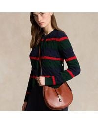 Polo Ralph Lauren - Polo Id Leather Small Shoulder Bag - Lyst