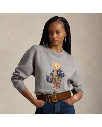 Polo Ralph Lauren - Polo Bear Fleece Crewneck - Lyst