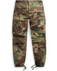 polo hi tech camo cargo pants