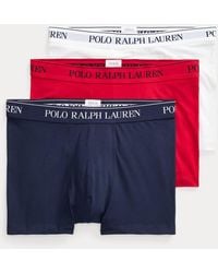 Polo Ralph Lauren - 3 Bóxers De Algodón Elástico - Lyst