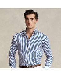 Polo Ralph Lauren - Camicia in popeline a righe Custom-Fit - Lyst