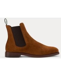 Ralph Lauren - Inserra Calf-Suede Chelsea Boot - Lyst