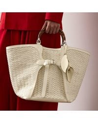 Ralph Lauren - Floral Calfskin Bag Charm - Lyst