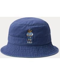 Ralph Lauren - Polo Bear Twill Bucket Hat - Lyst