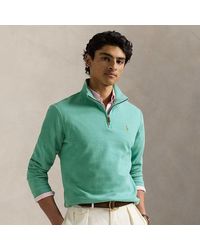 Polo Ralph Lauren - Rippenpullover Mit Viertelreißverschluss - Lyst