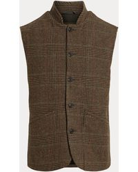 Polo Ralph Lauren - The Langdon Plaid Tweed Waistcoat - Lyst