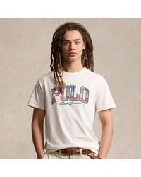 Ralph Lauren - Camiseta de punto con logotipo - Lyst