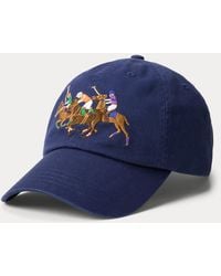 Polo Ralph Lauren - Cappellino da baseball con pony triplo - Lyst