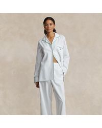 Polo Ralph Lauren - Gestreepte Seersucker Pyjamaset - Lyst