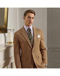 Ralph Lauren - Hadley Hand-Tailored Plaid Jersey Jacket - Lyst
