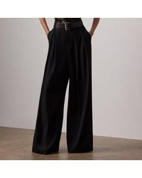 Ralph Lauren - Hose Kelsie Aus Grain De Poudre - Lyst