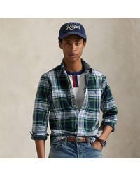 Ralph Lauren - Classic Fit Plaid Oxford Shirt - Lyst