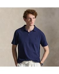 Polo Ralph Lauren - Standard Fit Cotton-Linen Polo Shirt - Lyst