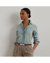 Ralph Lauren - Classic Fit Denim Overhemd - Lyst