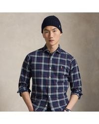 Polo Ralph Lauren - Custom Fit Plaid Oxford Shirt - Lyst